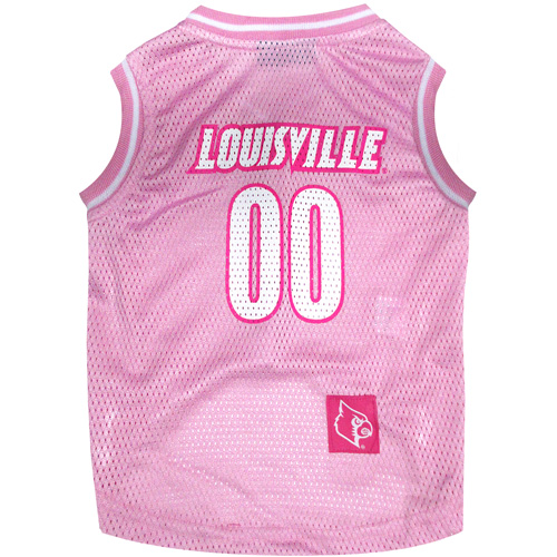 Louisville Cardinals - Pink Basketball Mesh Jersey